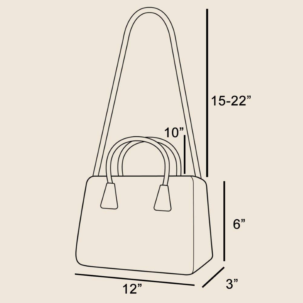 Simple Suede Rectangle Shoulder Bag