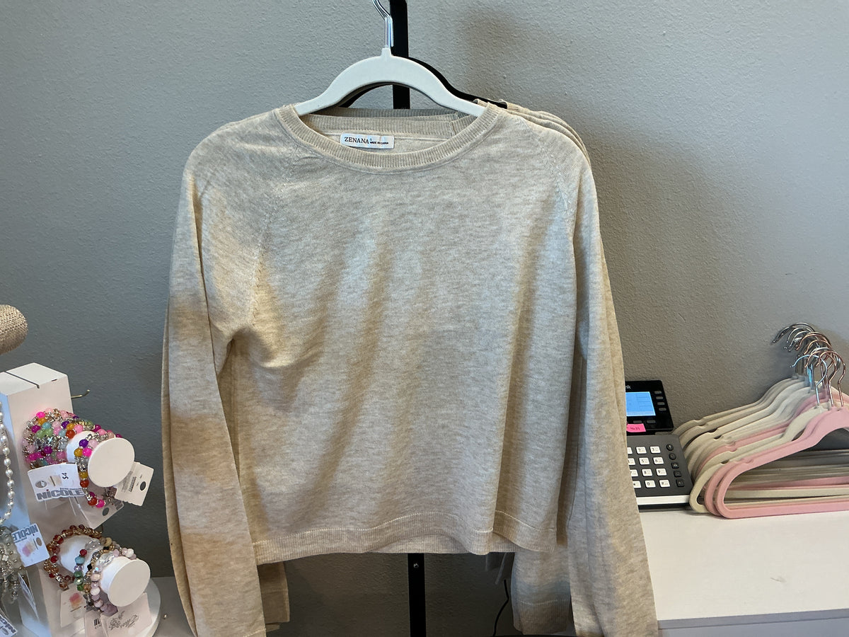 Zenana lightweight long sleeve