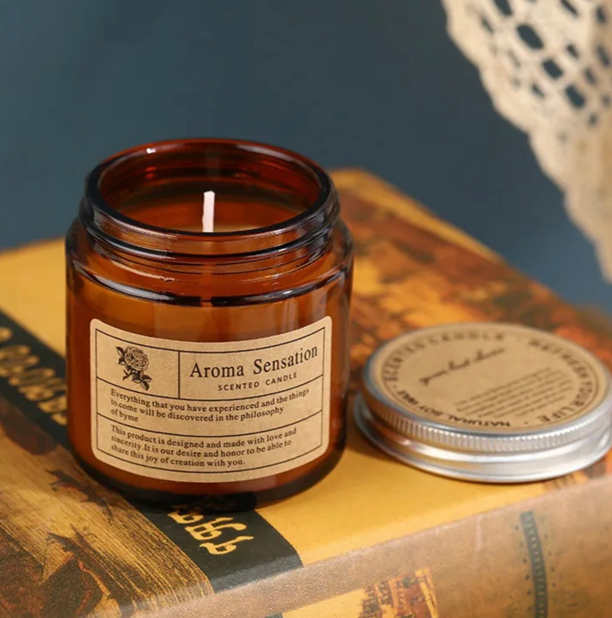 Aroma therapy candles