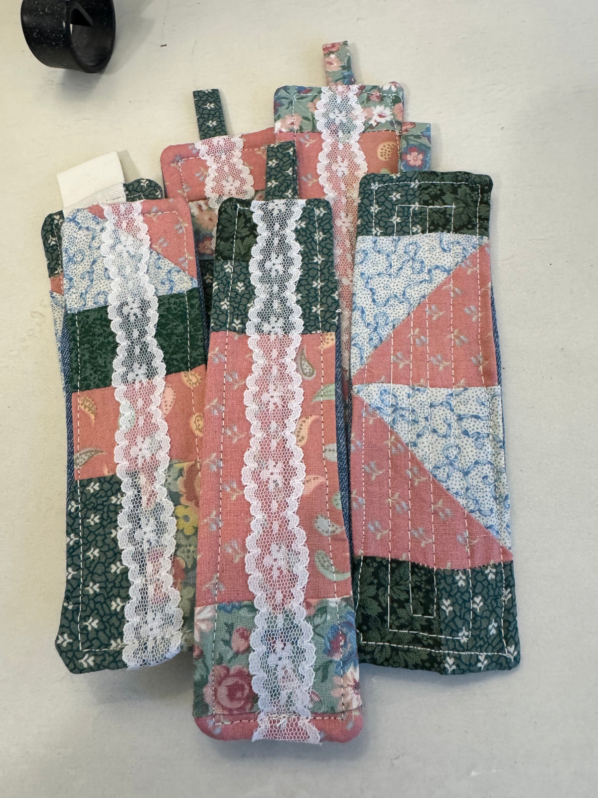 Praire Pink Quilted Bookmark