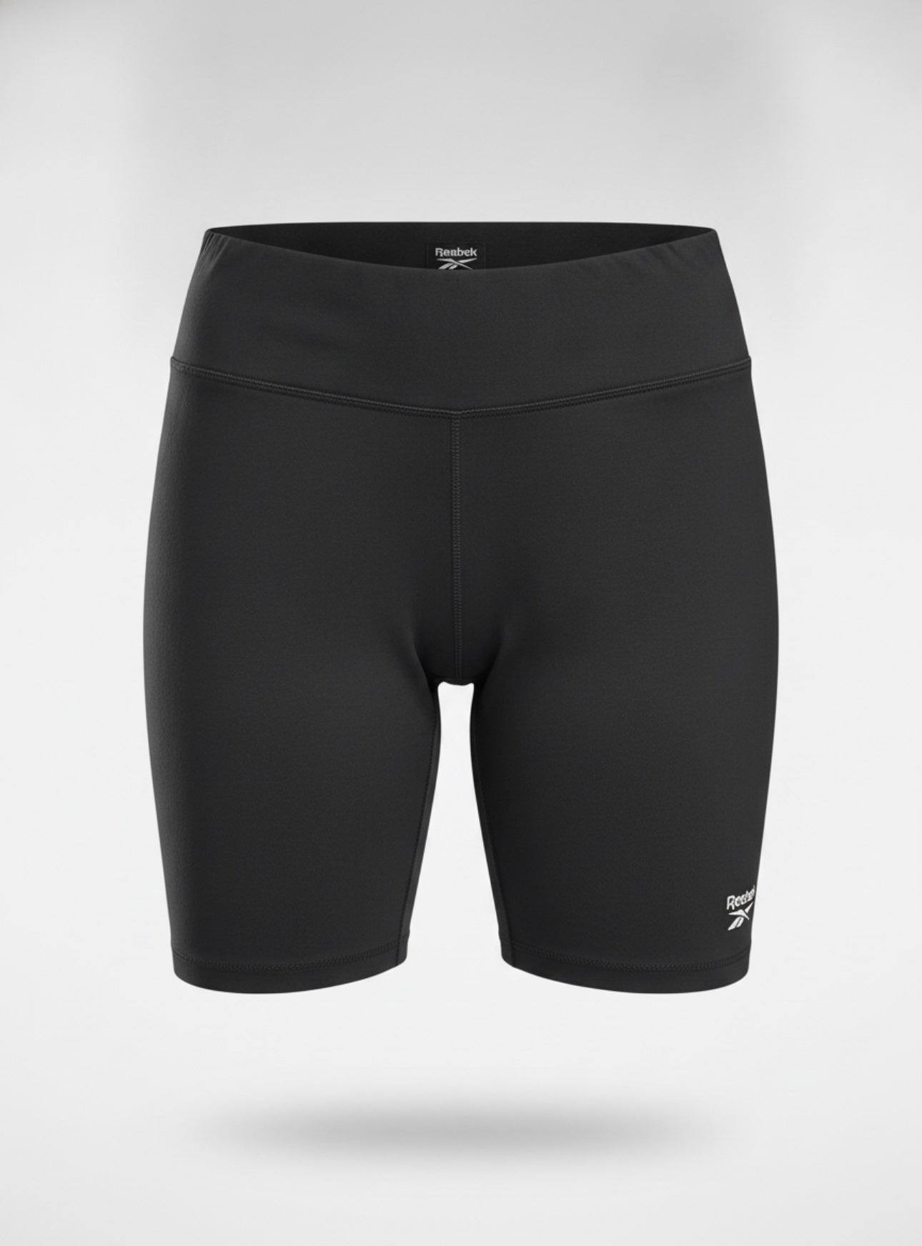 Reebok black biker shorts
