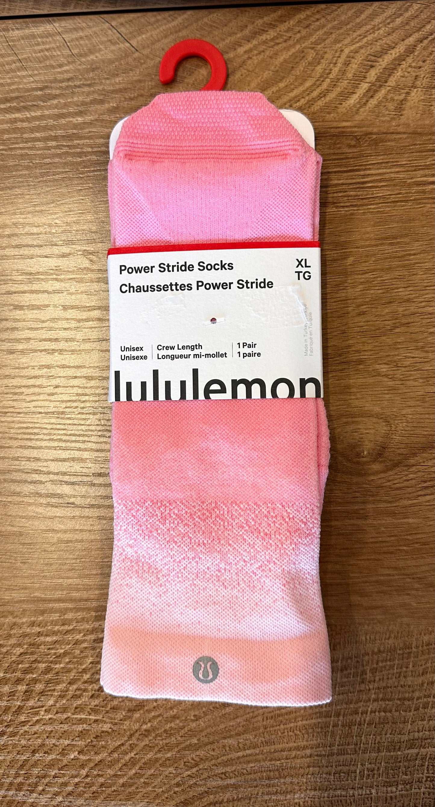 Lululemon power stride socks
