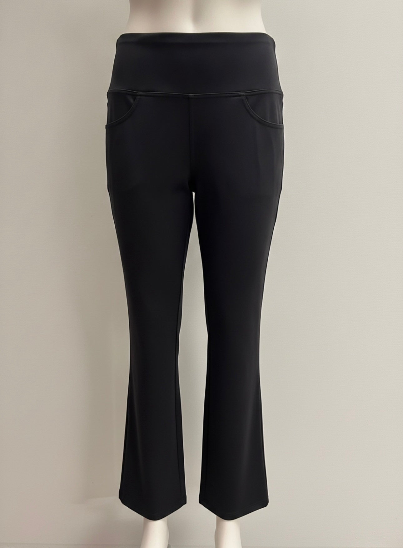 Halara Black Flared Leggings W/ Pockets