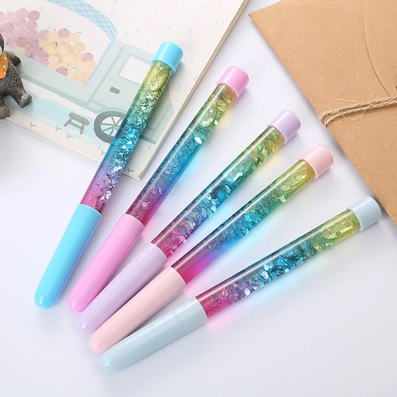Quicksand Gel Pen/Multi Color Ballpoint Pen