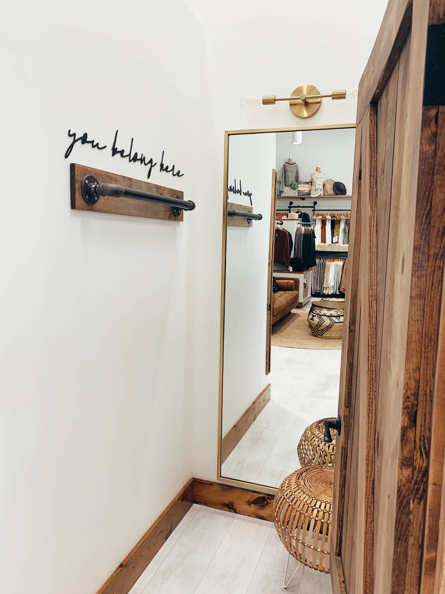 You Belong Here - Dressing Room/Store Display