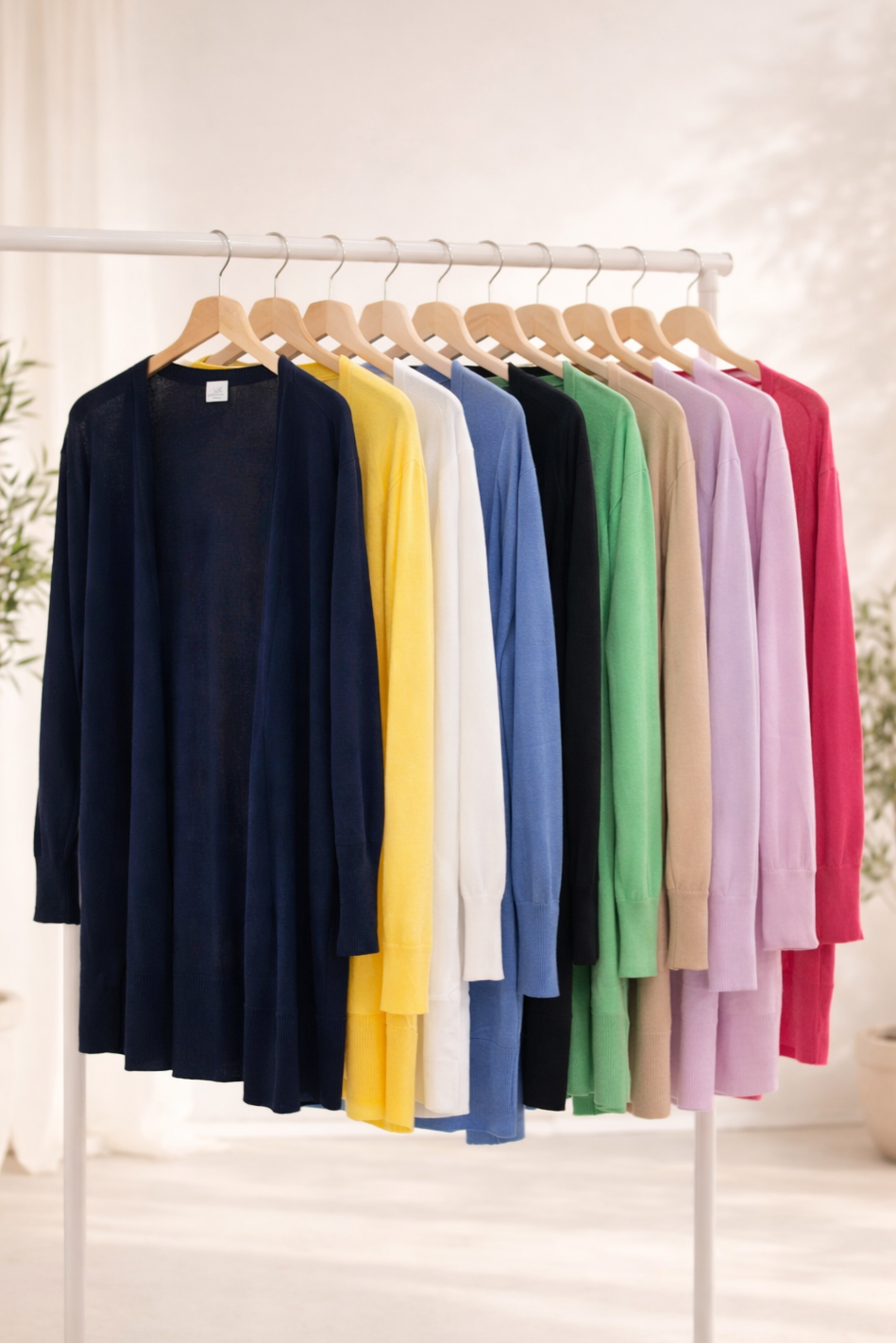 BASIC EVERYDAY AIRY CARDIGAN