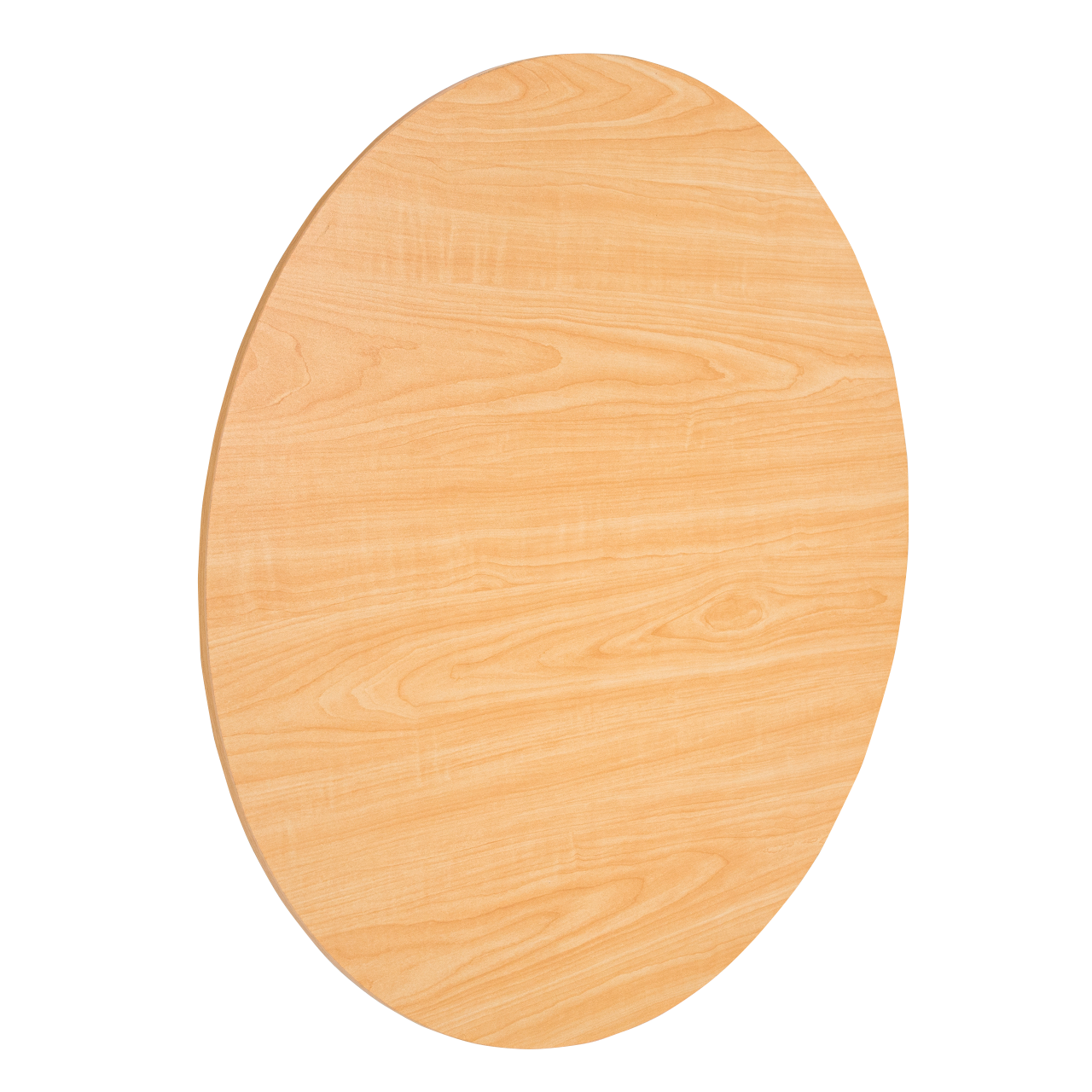 Natural Wood Topper For Round Clothing Racks