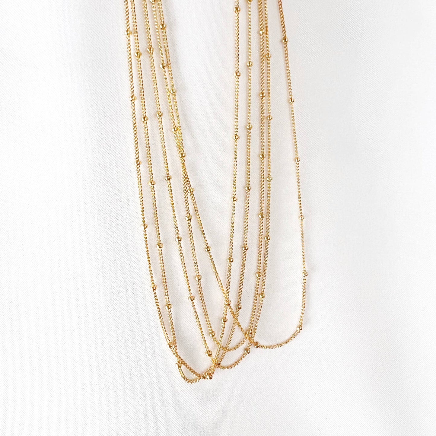 Avalon Satellite Gold Filled Necklace