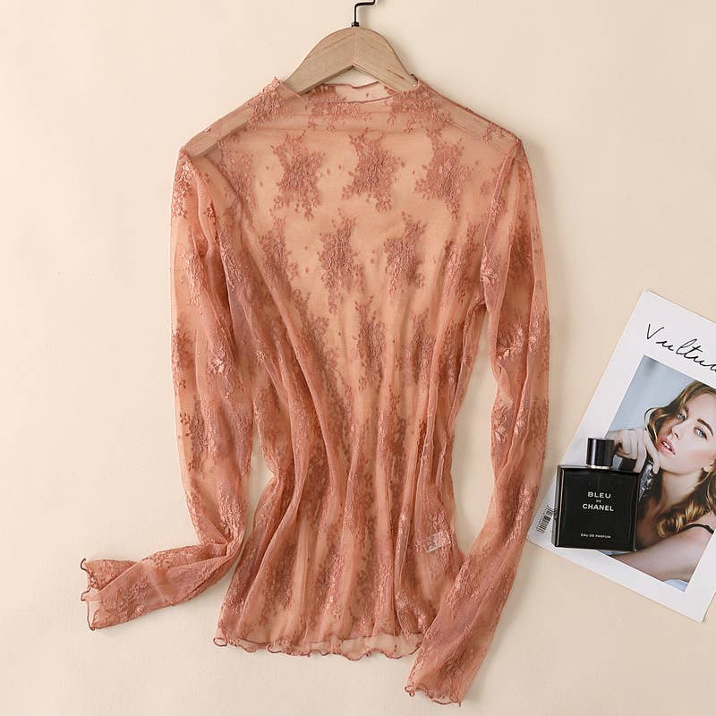 Lace Mesh Top