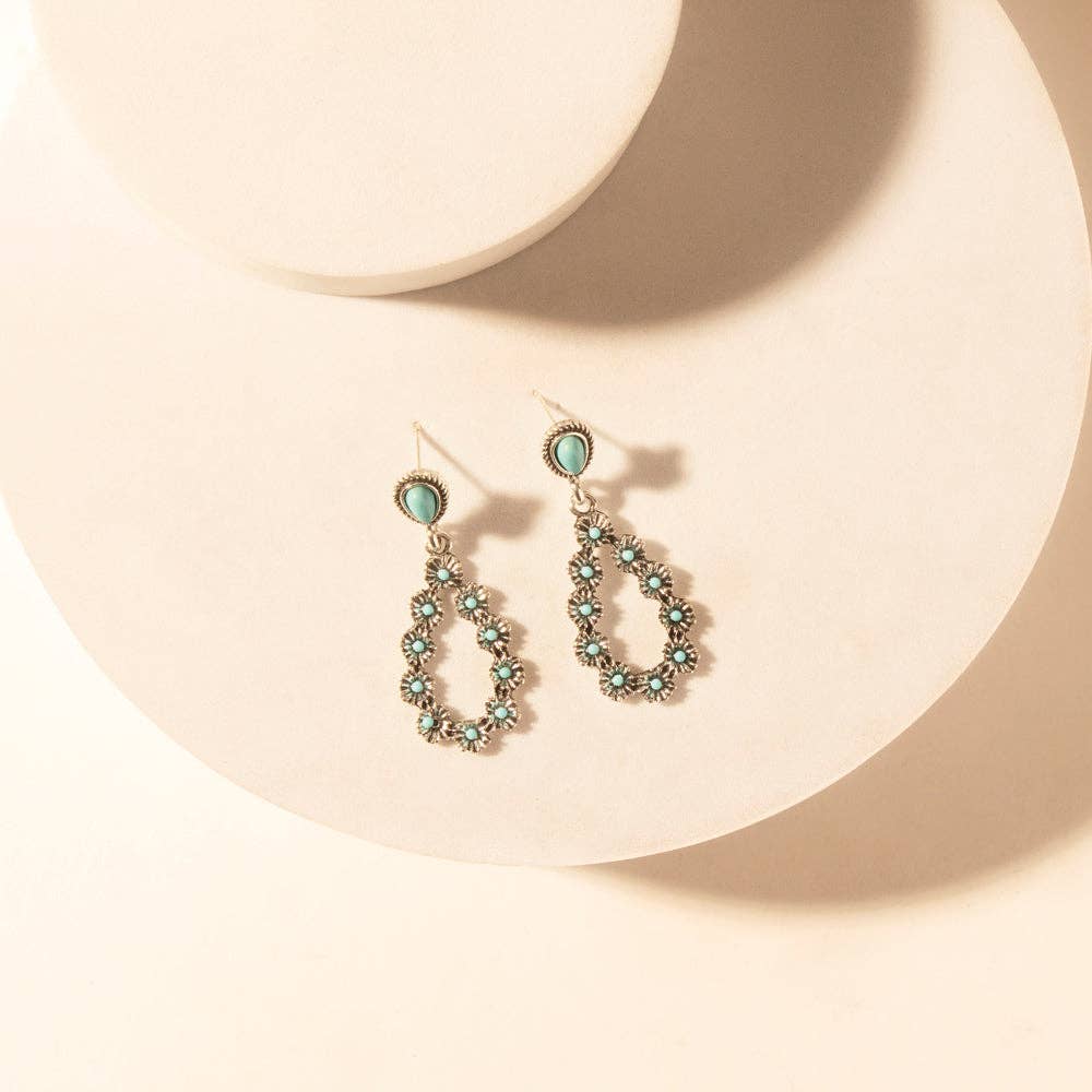 Bluebonnet Trail Teardrop Earrings for Women