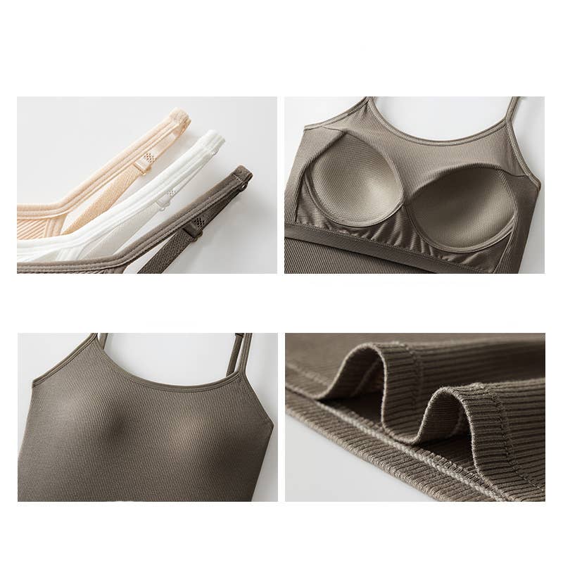 Modal Padded Longline Camisole Top