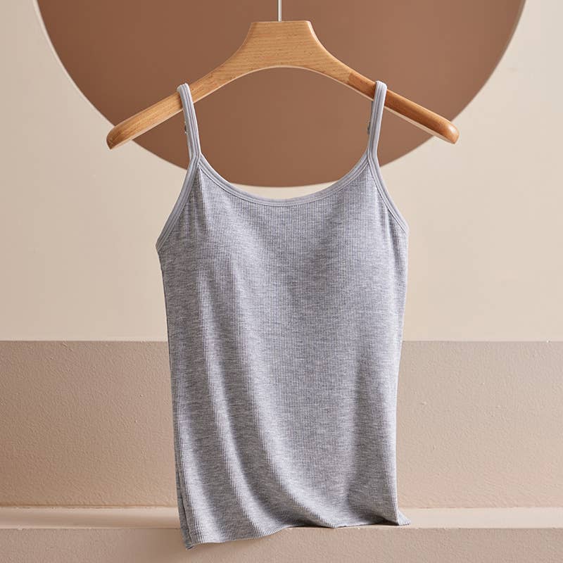 Modal Padded Longline Camisole Top