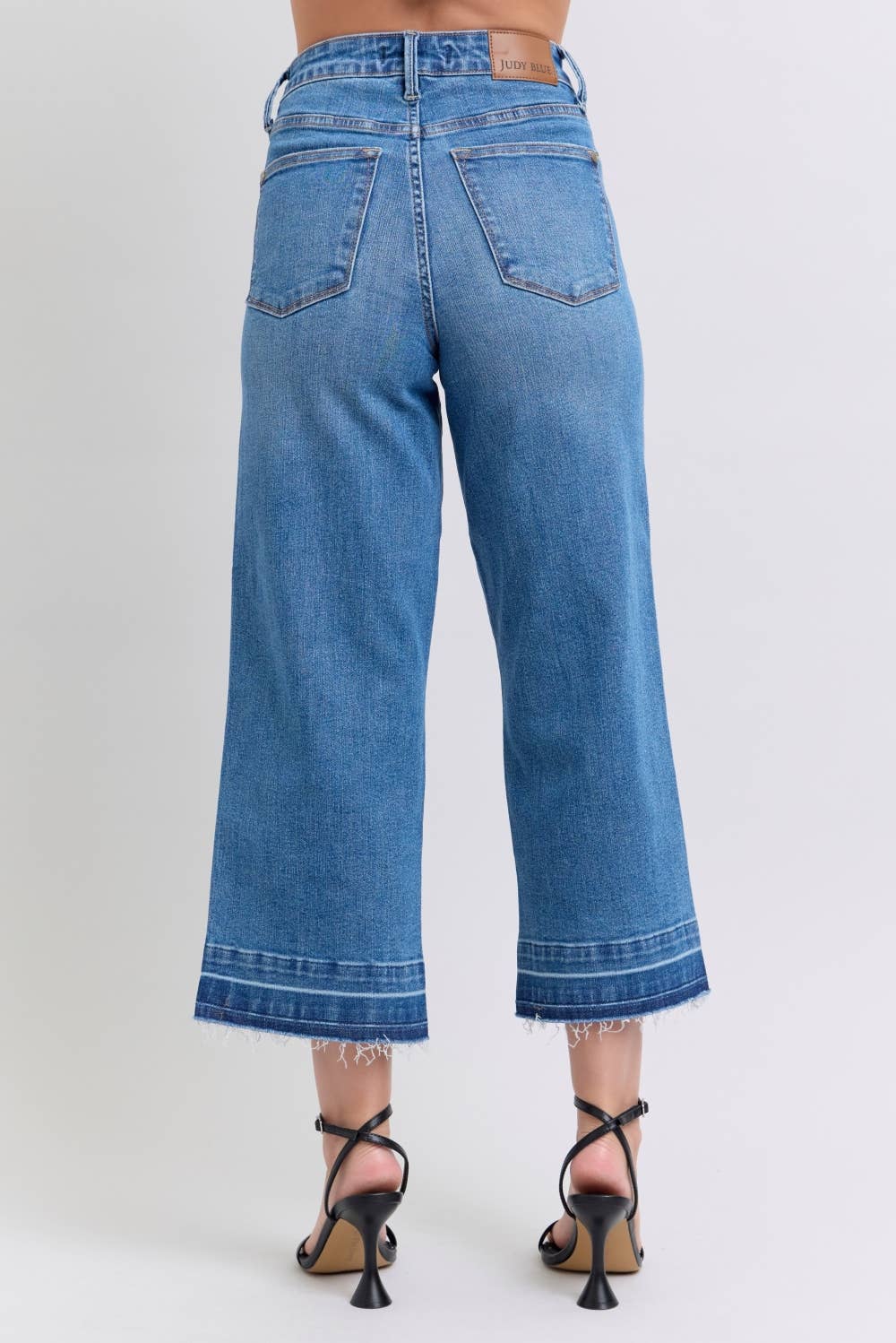 HW Tummy Control Release Hem Crop Wide