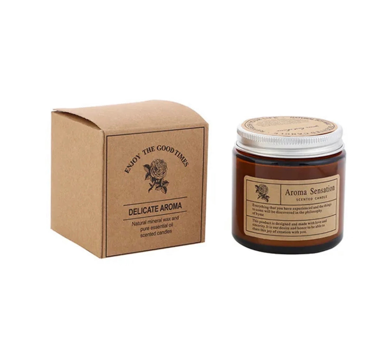 Aroma therapy candles