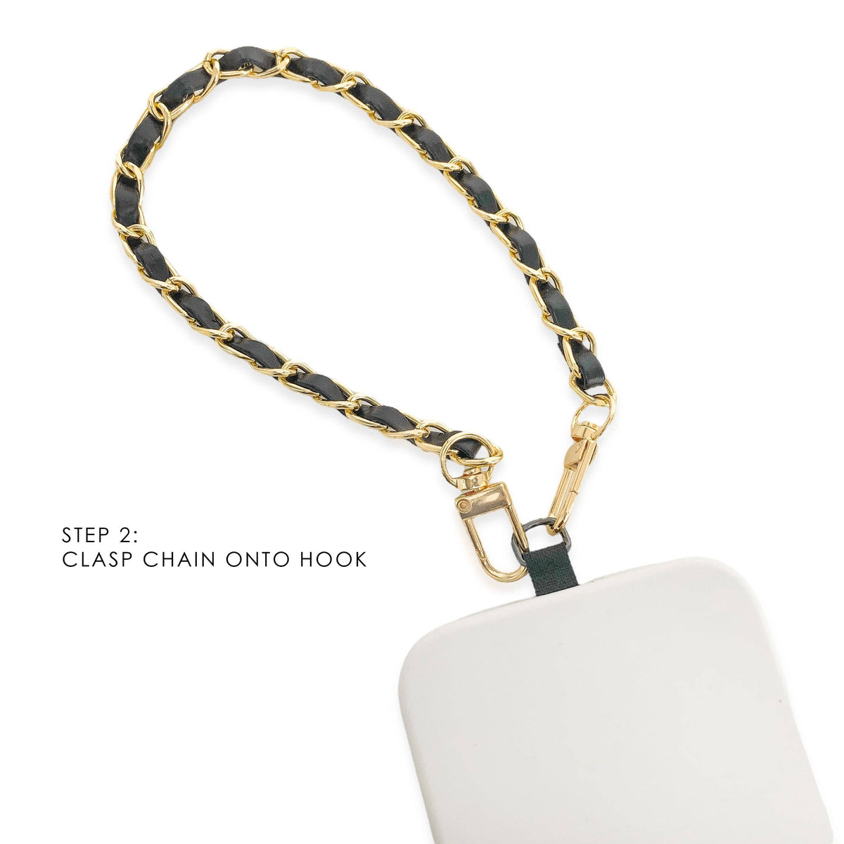 APC05 - Short Vegan Leather Phone Chain*