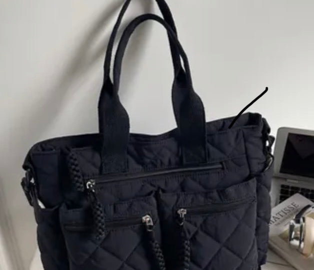 Nylon tote bag
