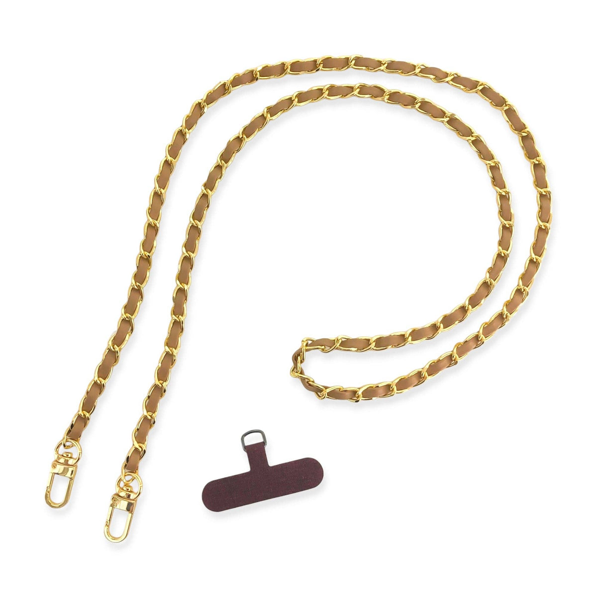 APC01 - Long Vegan Leather Phone Chain*