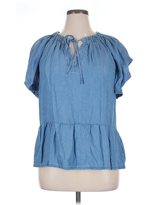 Joe's Jeans Size XL Short sleeve blouse NWT