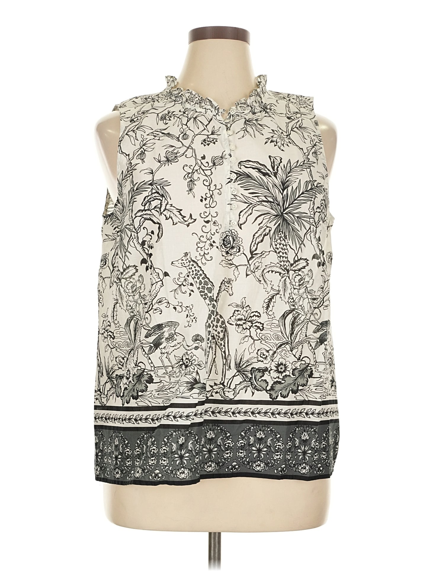 Talbots Size XL Sleeveless blouse NWT