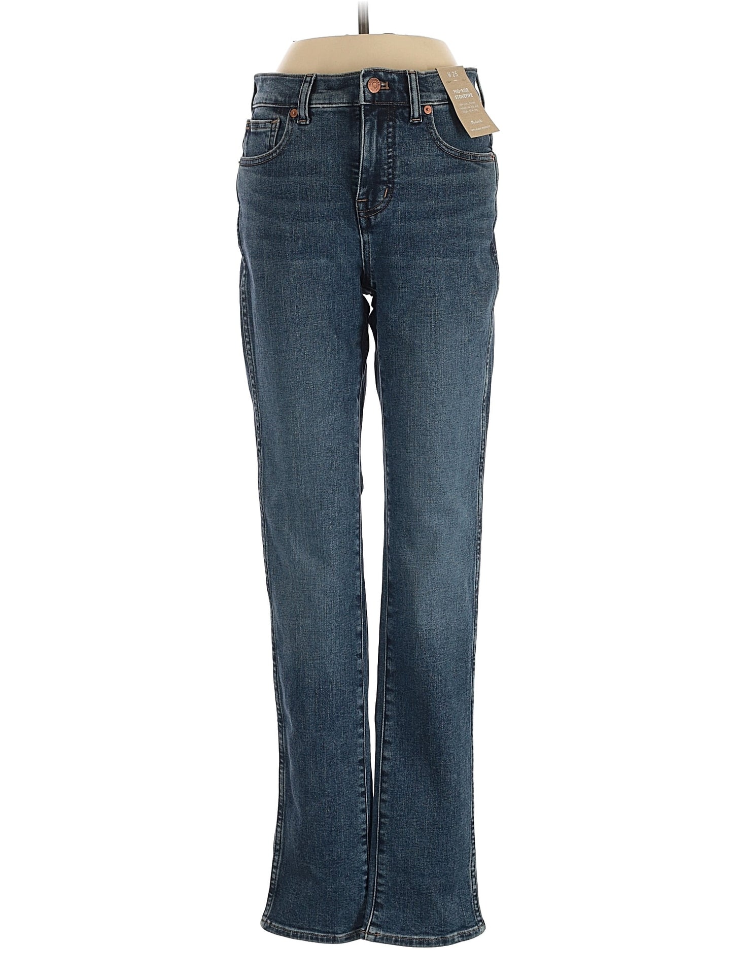 Madewell Stove Pipe Size 25 waist Jeans NWOT