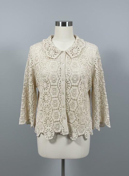 CATO LACE CARDIGAN NWT