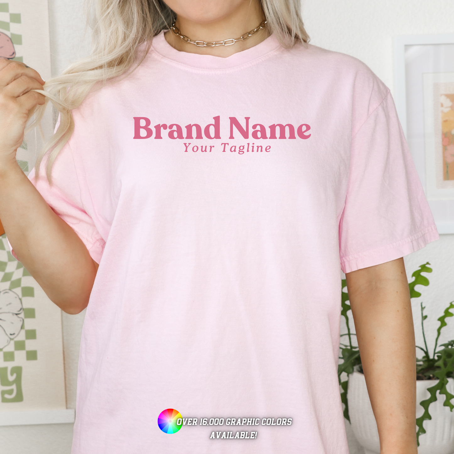 Custom Apparel Comfort Colors City State Logo Boutique Top