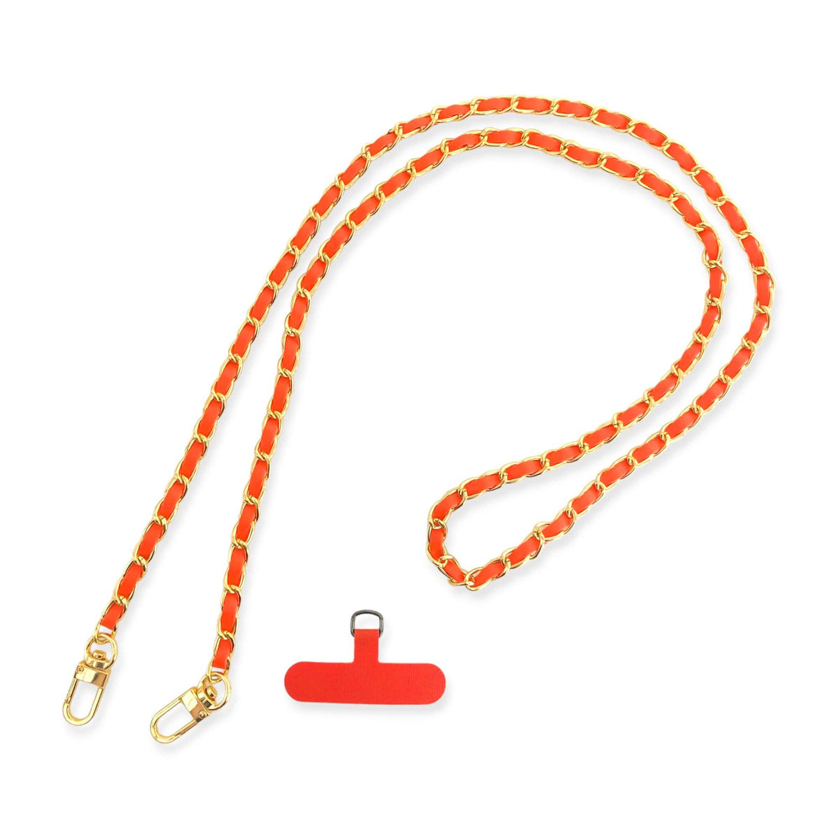 APC01 - Long Vegan Leather Phone Chain*
