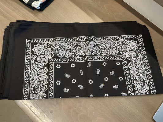 Black bandanna