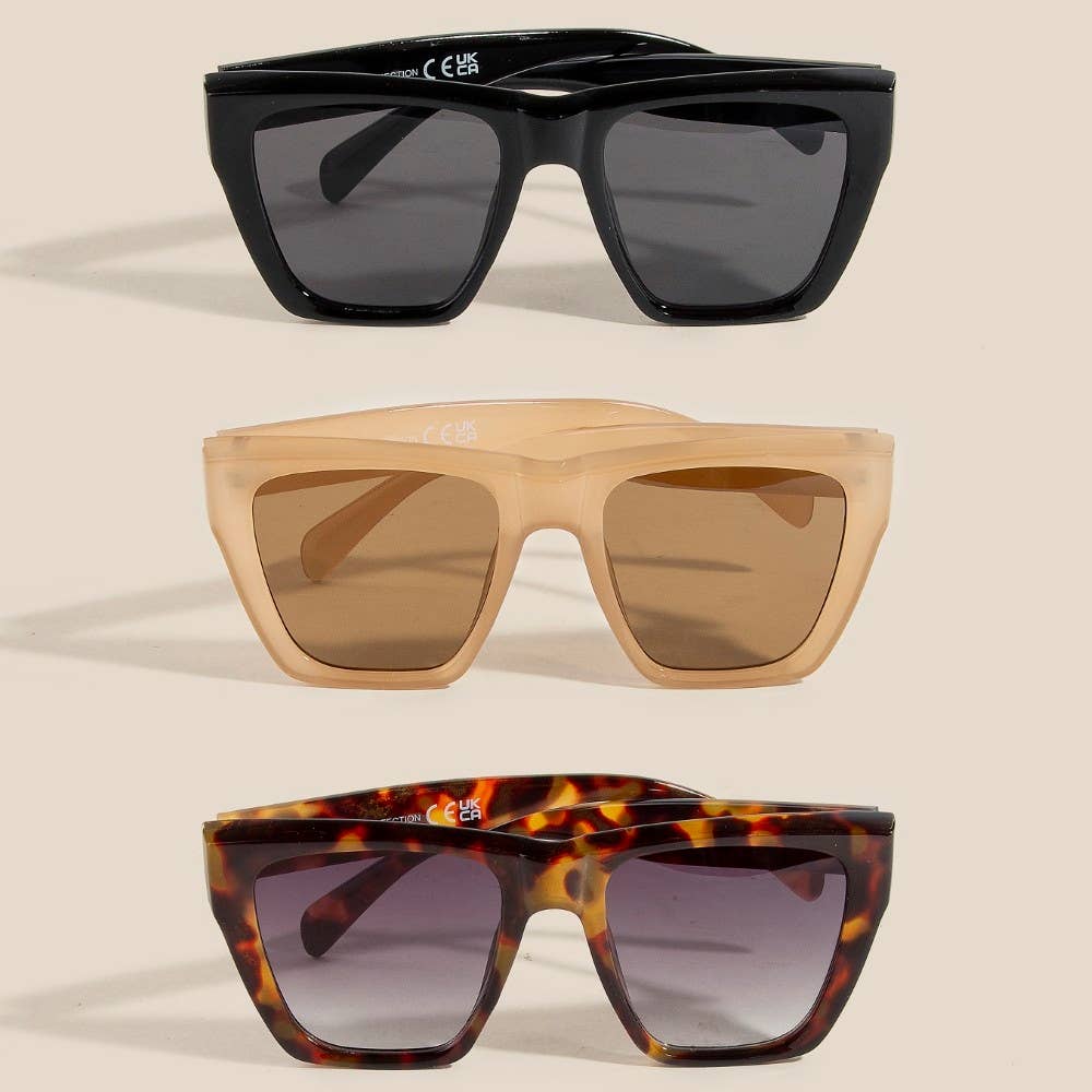 Tortoise Frame Assorted Sunglasses Set