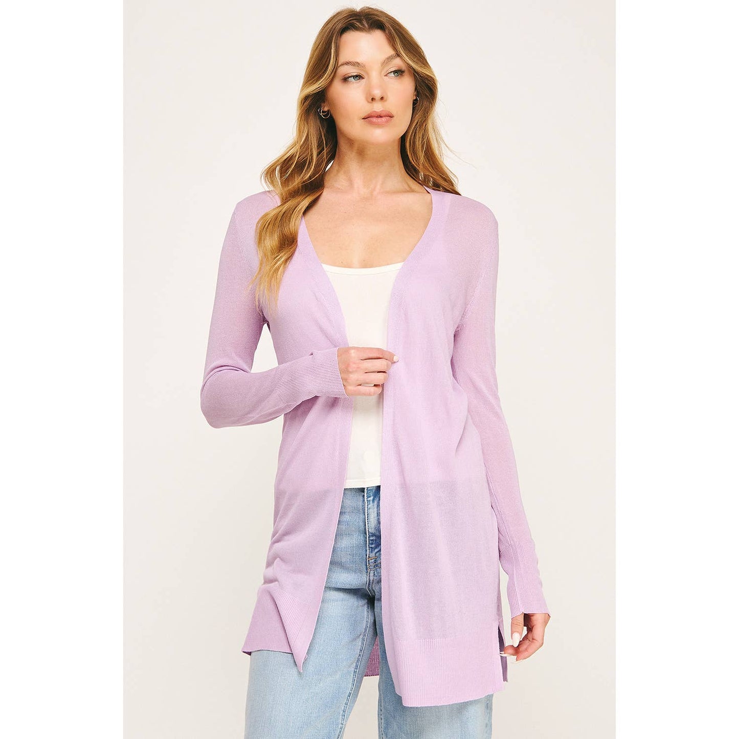 BASIC EVERYDAY AIRY CARDIGAN