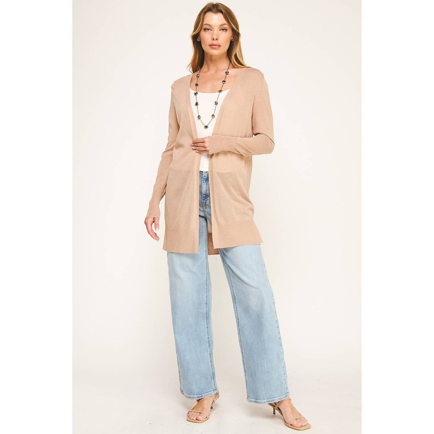 BASIC EVERYDAY AIRY CARDIGAN