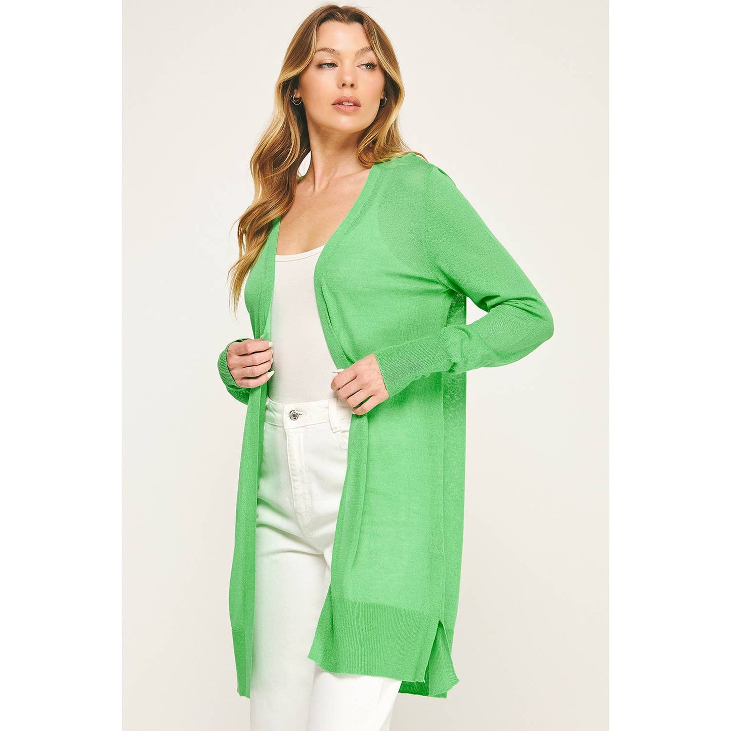 BASIC EVERYDAY AIRY CARDIGAN