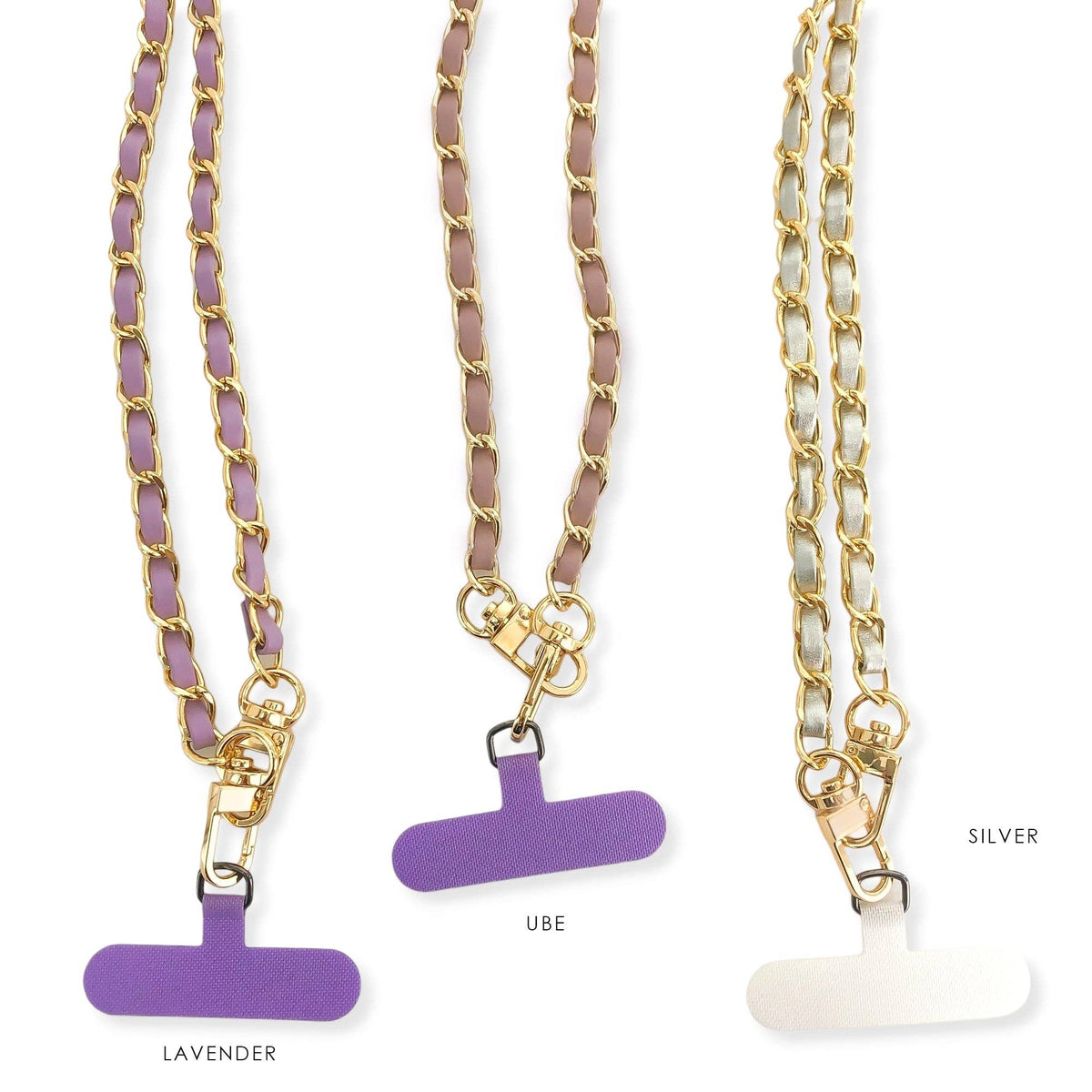 APC01 - Long Vegan Leather Phone Chain*