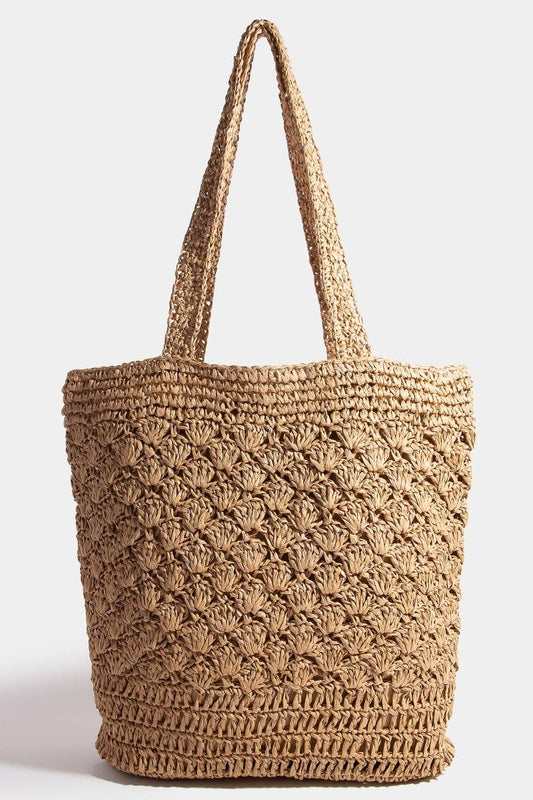 Intricate Braided Deep Tote Bag
