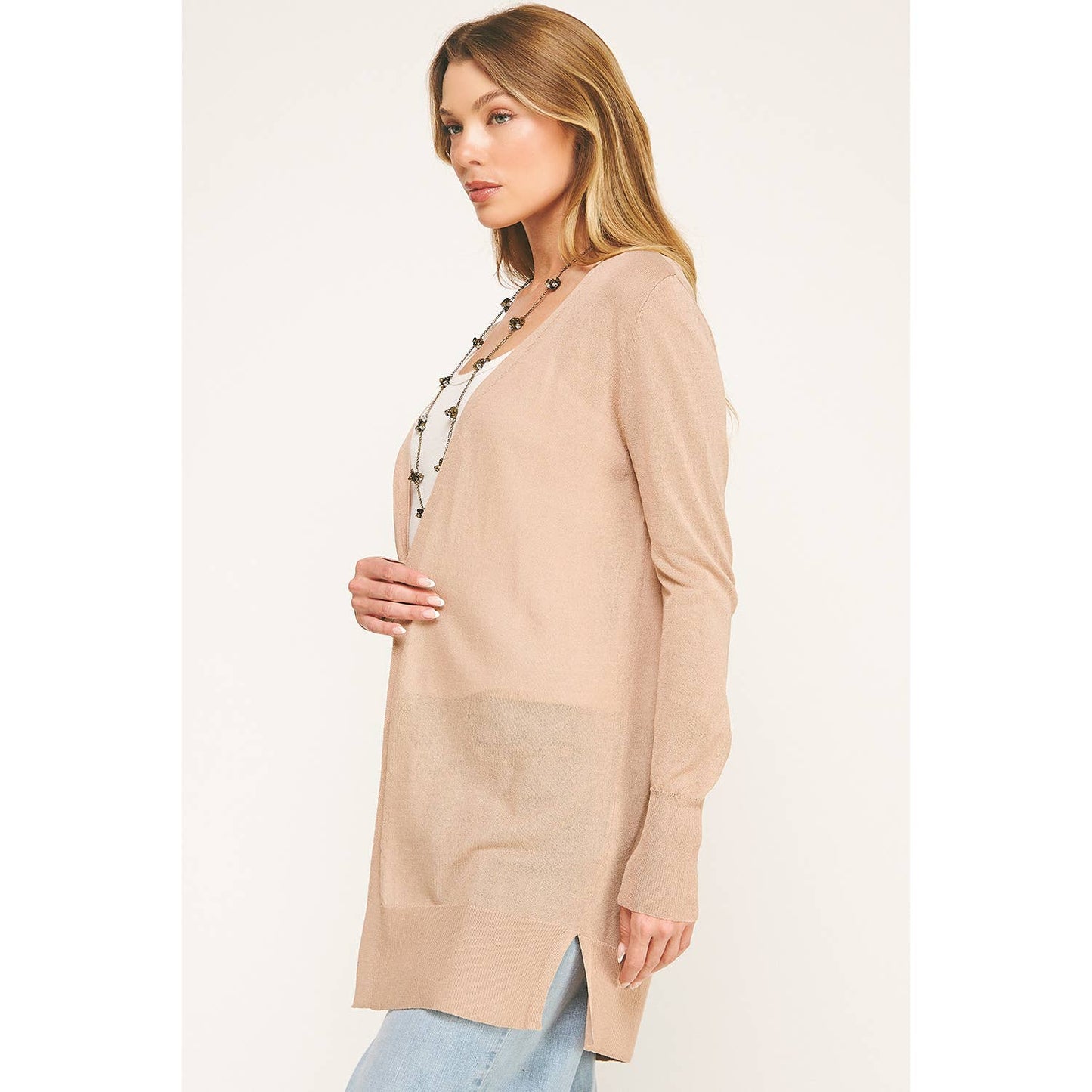 BASIC EVERYDAY AIRY CARDIGAN