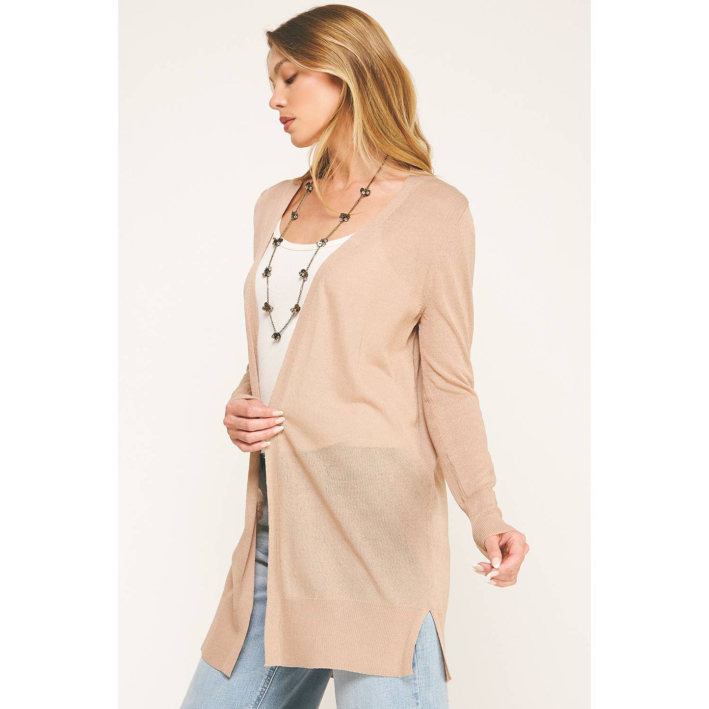 BASIC EVERYDAY AIRY CARDIGAN