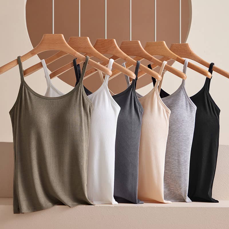 Modal Padded Longline Camisole Top