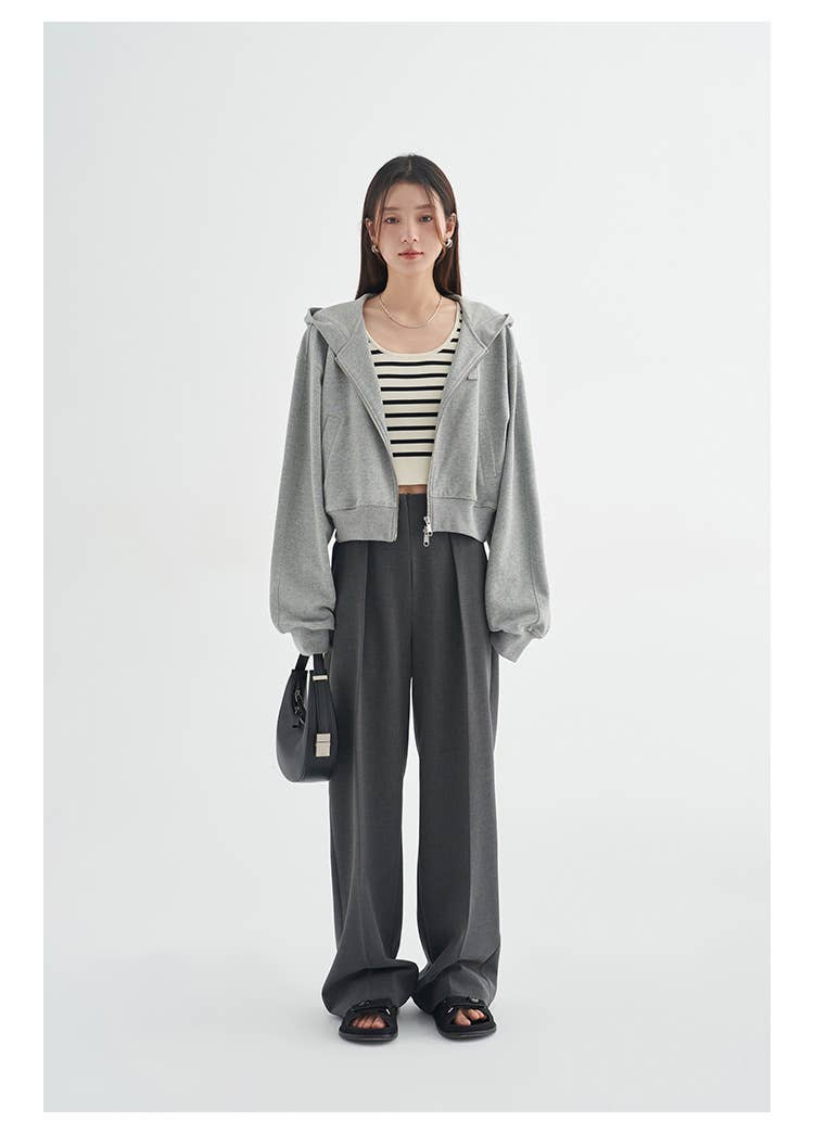 Striped Knit U-Neck Tank