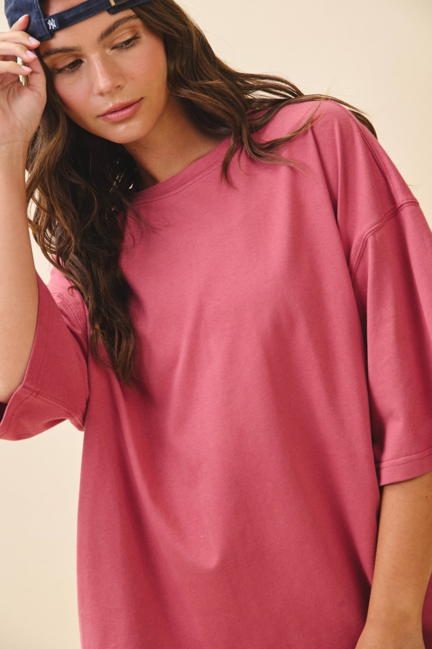 8480FN Oversized Everyday Cotton Tee