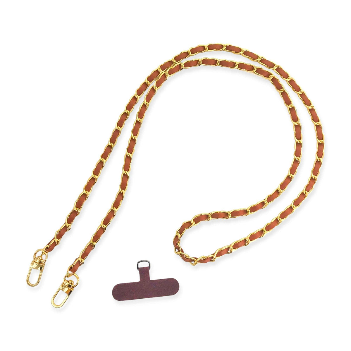 APC01 - Long Vegan Leather Phone Chain*