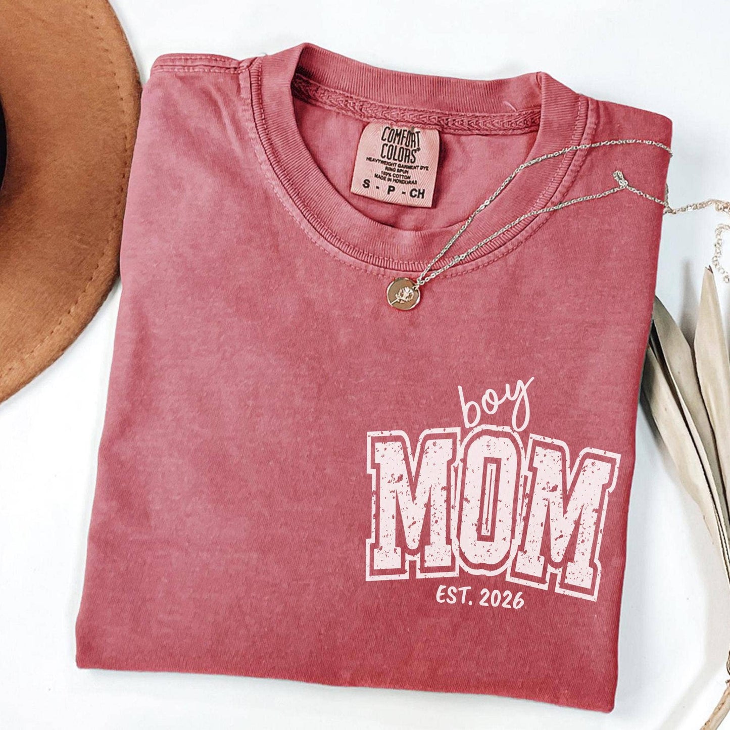 Comfort Colors Custom Boy Mom Shirt, Mama Sweater Mom