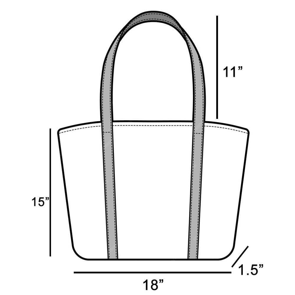 Straw Braided Square Tote Bag