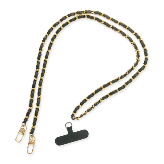 APC01 - Long Vegan Leather Phone Chain*