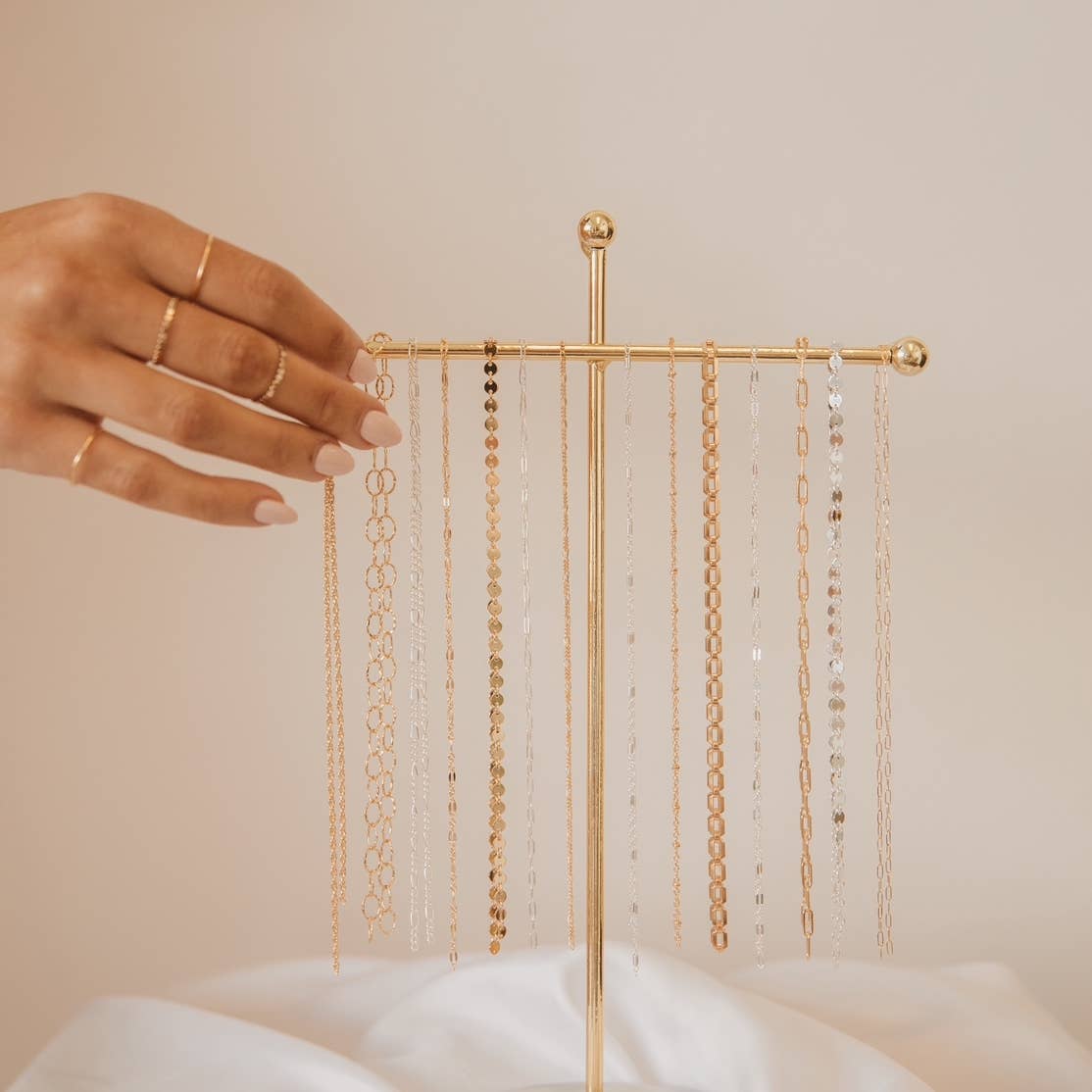 Stackable Minimalist Simple Rings Gold Filled