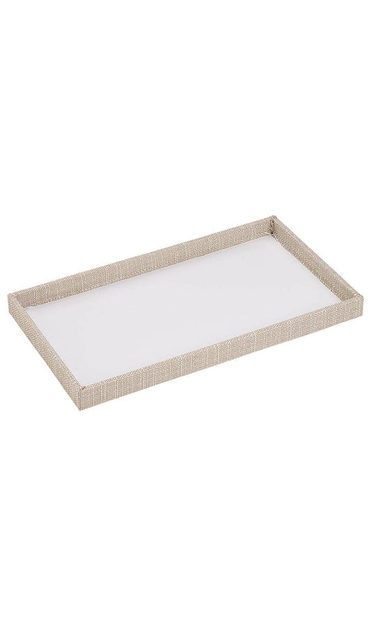 Large Linen Open Top Tray