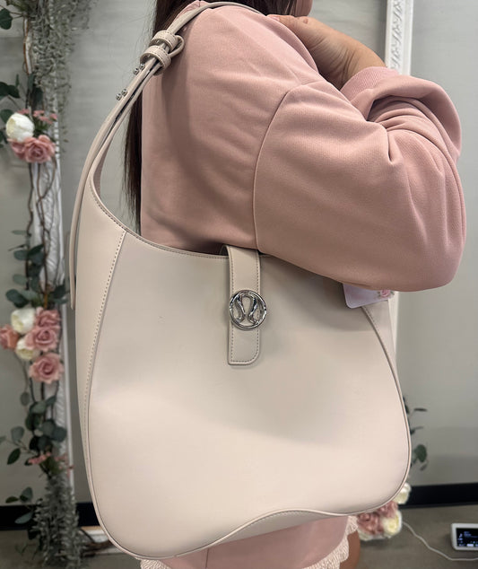 Leather alternative shoulder bag