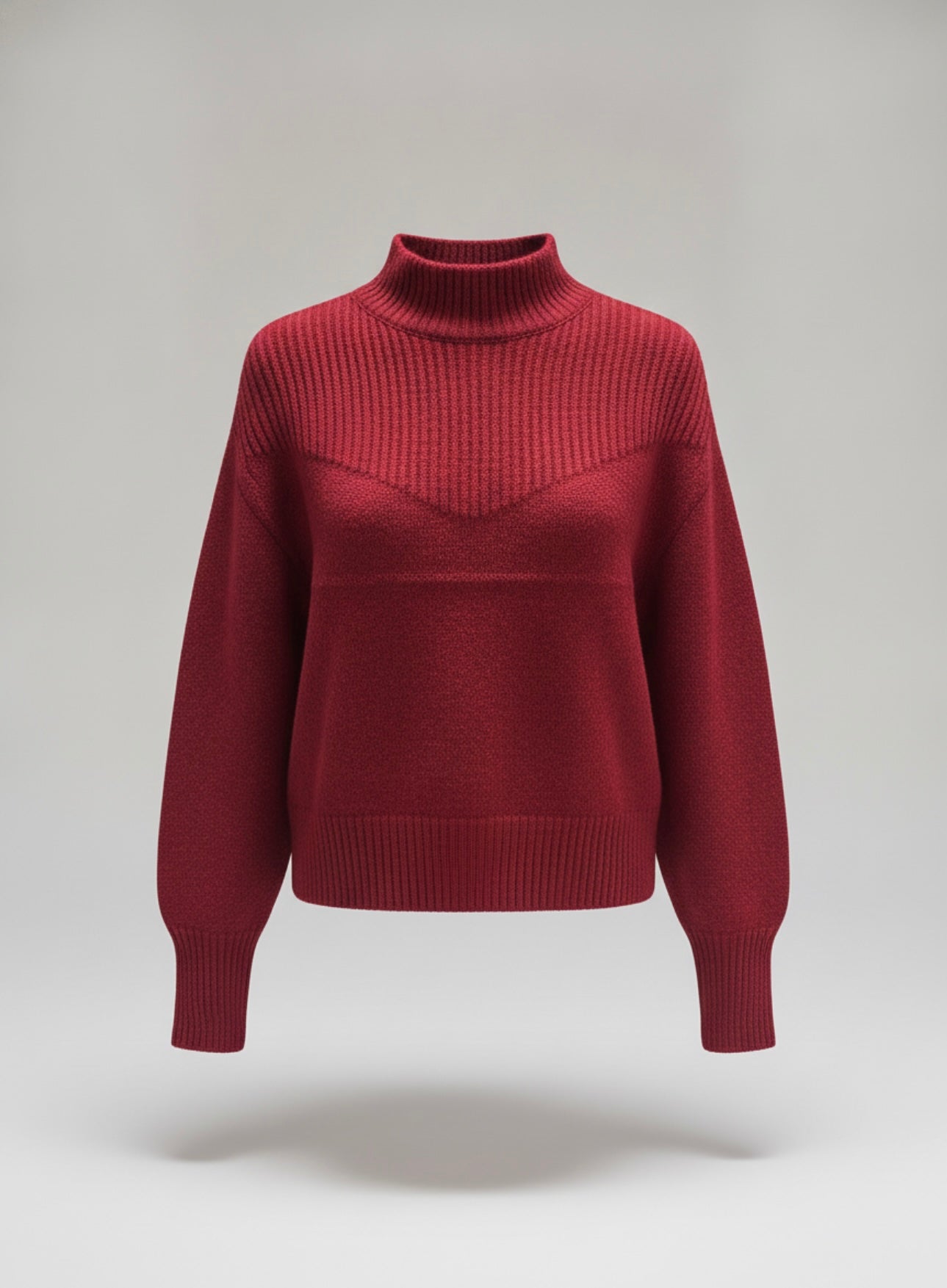 Zenana mock neck sweater