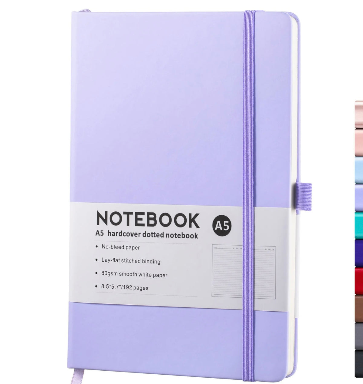 Hardcover leather journal