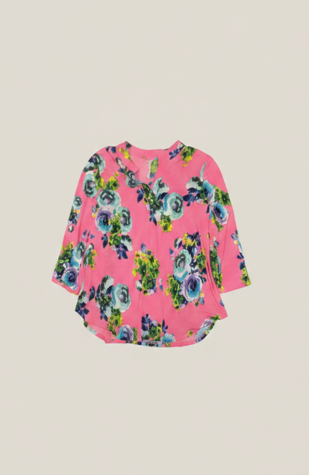 Hot pink blouse