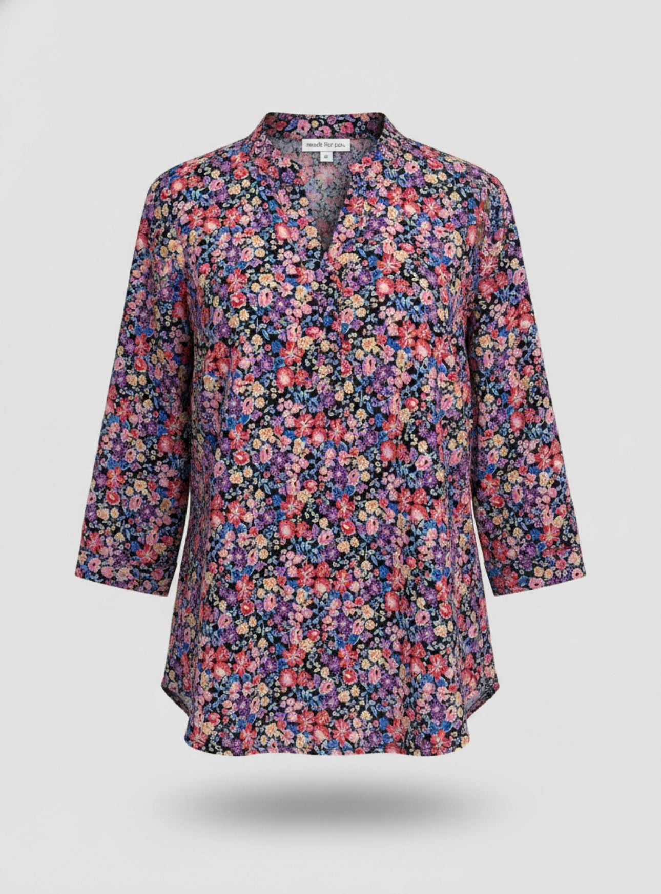 Flowing Floral Long Sleeve